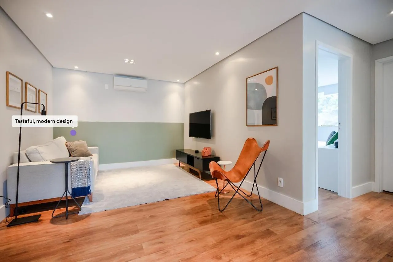 Ap Com Academia, Piscina E Sauna No Predio, Proximo A Faria Lima - Vila Olimpia Apartment Sao Paulo 0*,