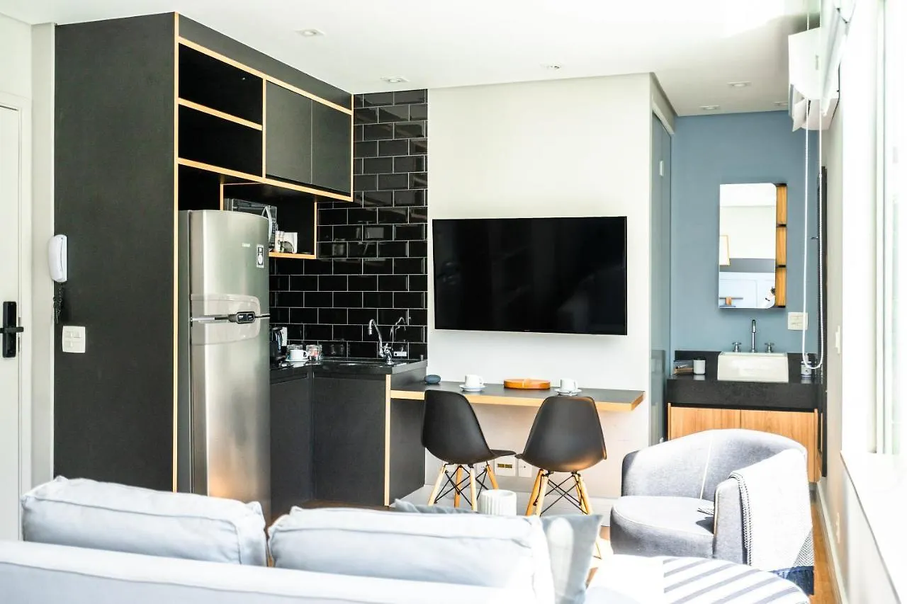 Ap Com Academia, Piscina E Sauna No Predio, Proximo A Faria Lima - Vila Olimpia Apartment Sao Paulo 0*,
