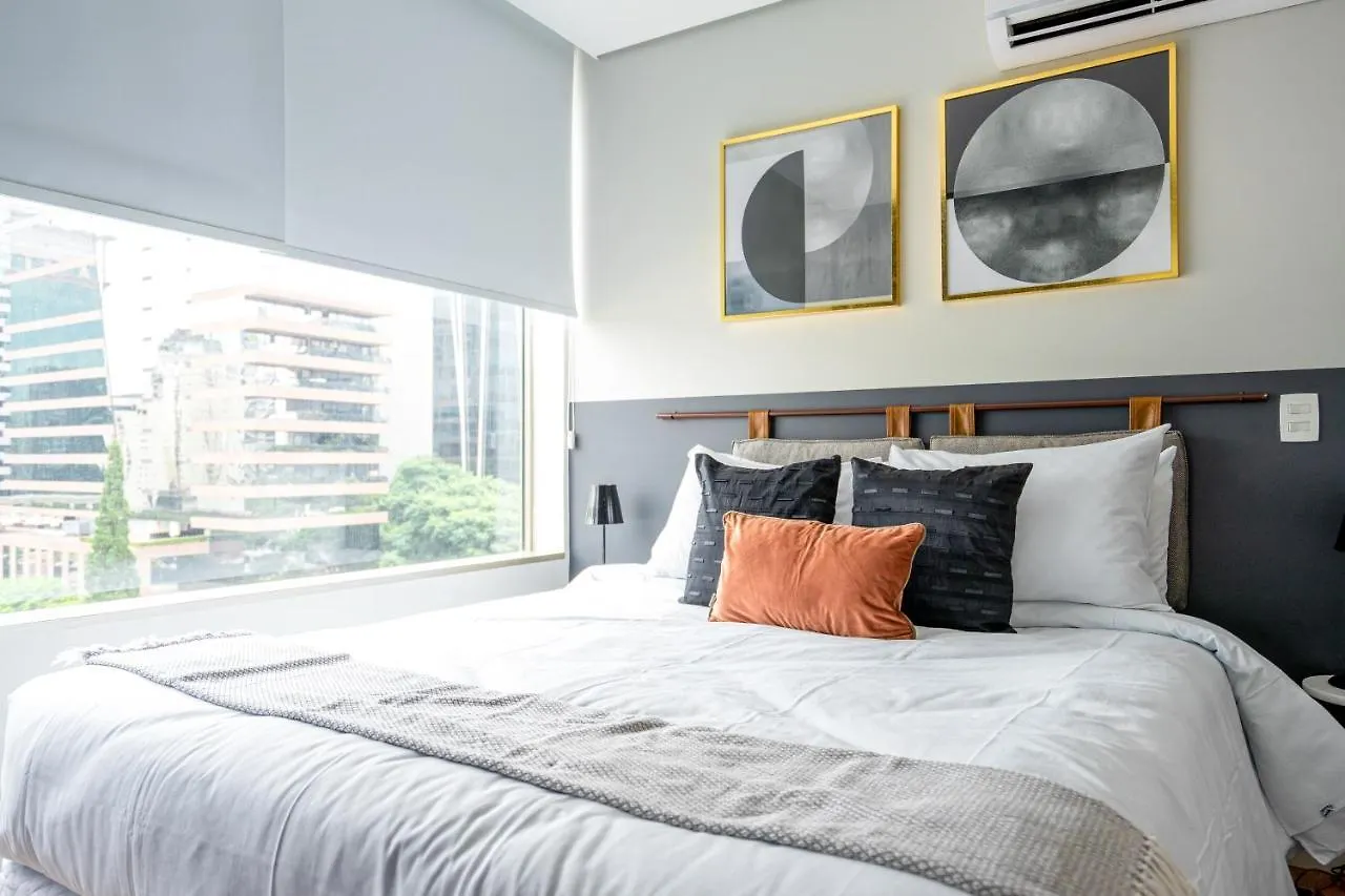 Ap Com Academia, Piscina E Sauna No Predio, Proximo A Faria Lima - Vila Olimpia Apartment Sao Paulo