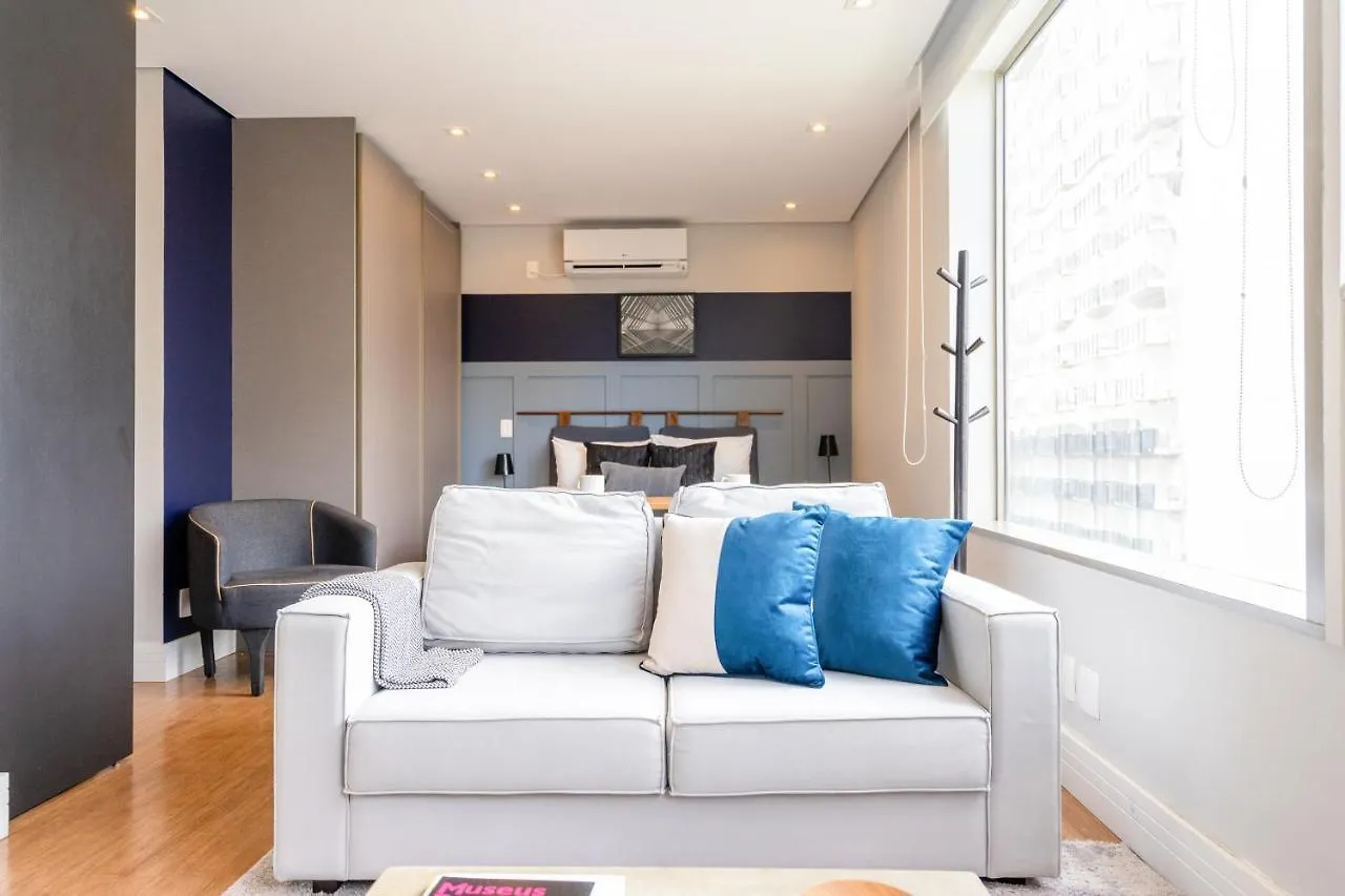 Ap Com Academia, Piscina E Sauna No Predio, Proximo A Faria Lima - Vila Olimpia Apartment Sao Paulo