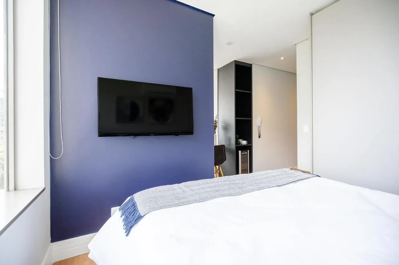 Ap Com Academia, Piscina E Sauna No Predio, Proximo A Faria Lima - Vila Olimpia Apartment Sao Paulo