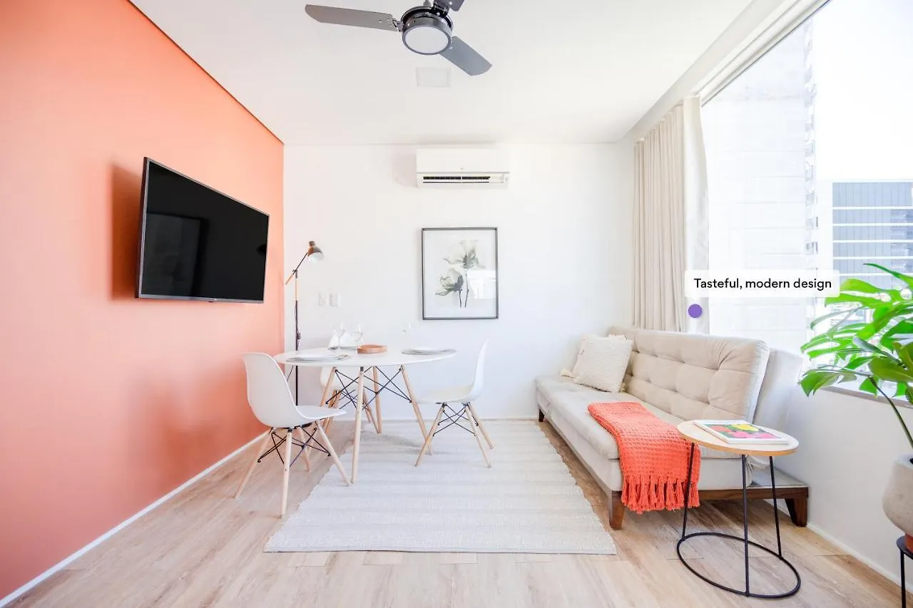 Ap Com Academia, Piscina E Sauna No Predio, Proximo A Faria Lima - Vila Olimpia Apartment Sao Paulo 0*,