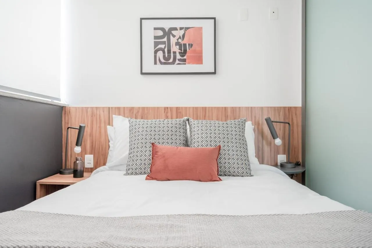 Ap com academia, piscina e sauna no prédio, próximo à Faria Lima - Vila Olímpia Apartamento São Paulo Brasil