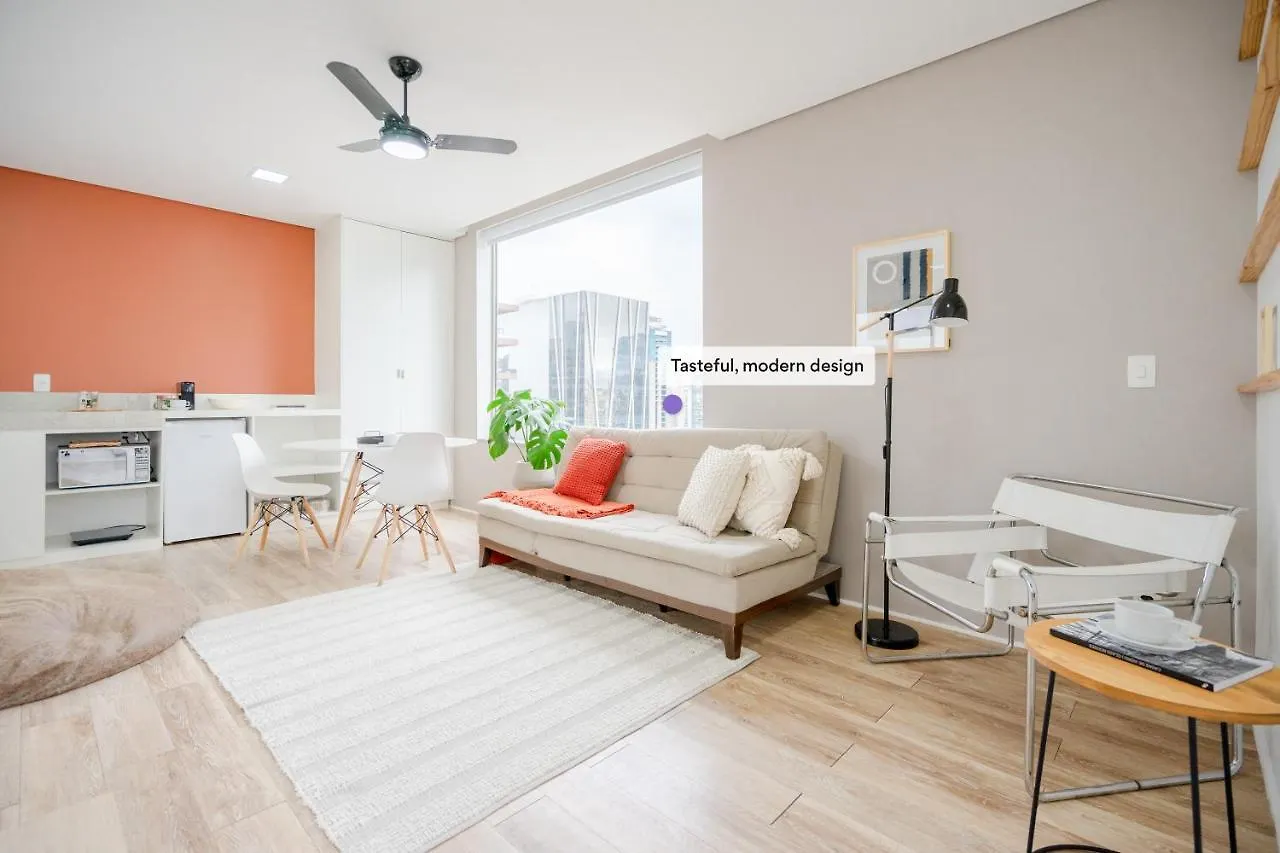 Ap com academia, piscina e sauna no prédio, próximo à Faria Lima - Vila Olímpia Apartamento São Paulo 0*,  Brasil