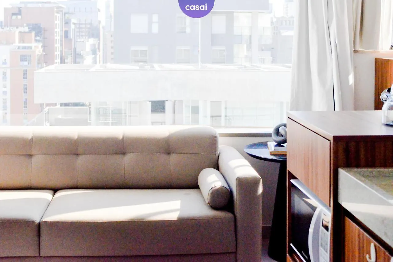 Ap com academia, piscina e sauna no prédio, próximo à Faria Lima - Vila Olímpia Apartamento São Paulo Brasil